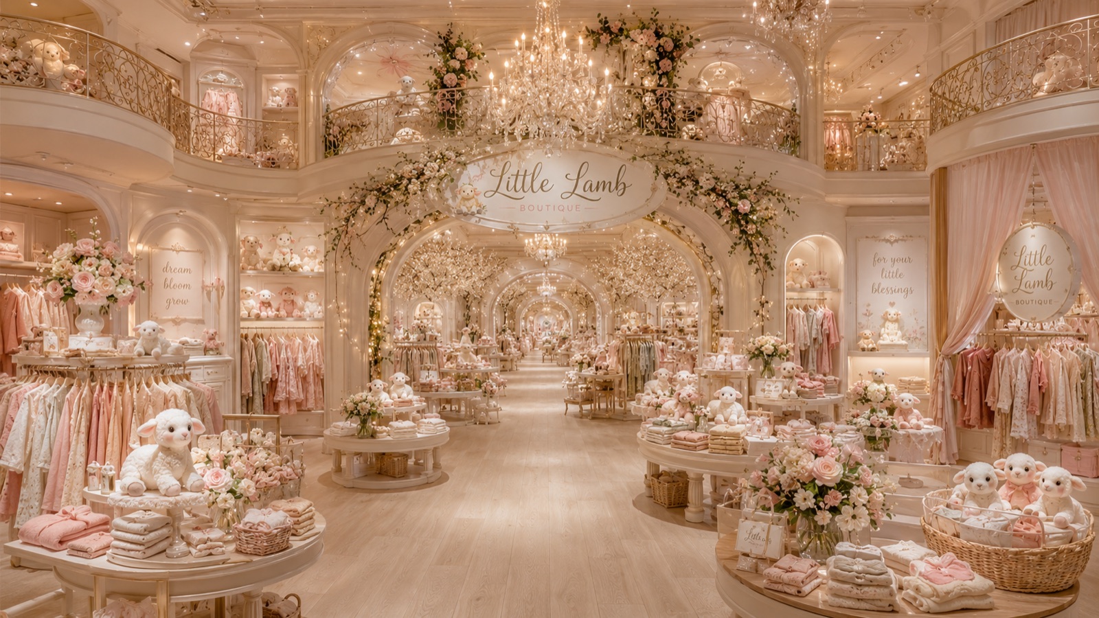 Inside Little Lamb Boutique