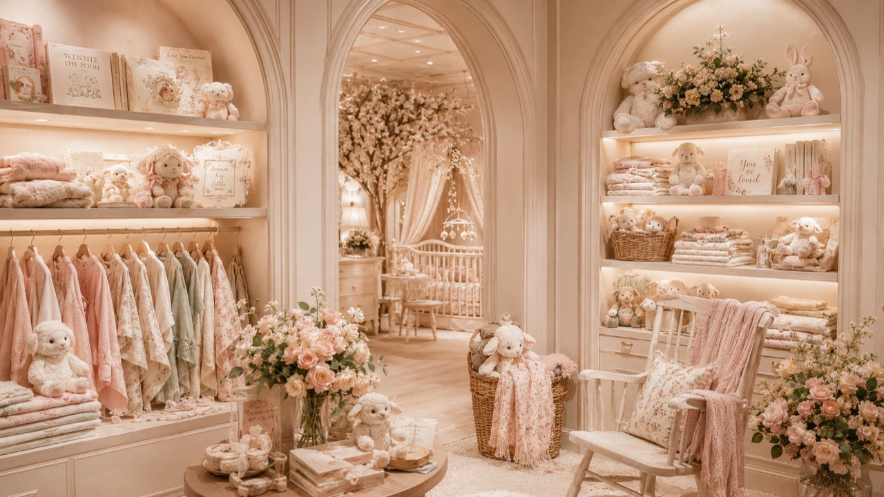 Inside Little Lamb Boutique